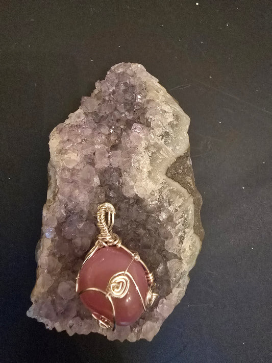 Starlight Spiral Pendant